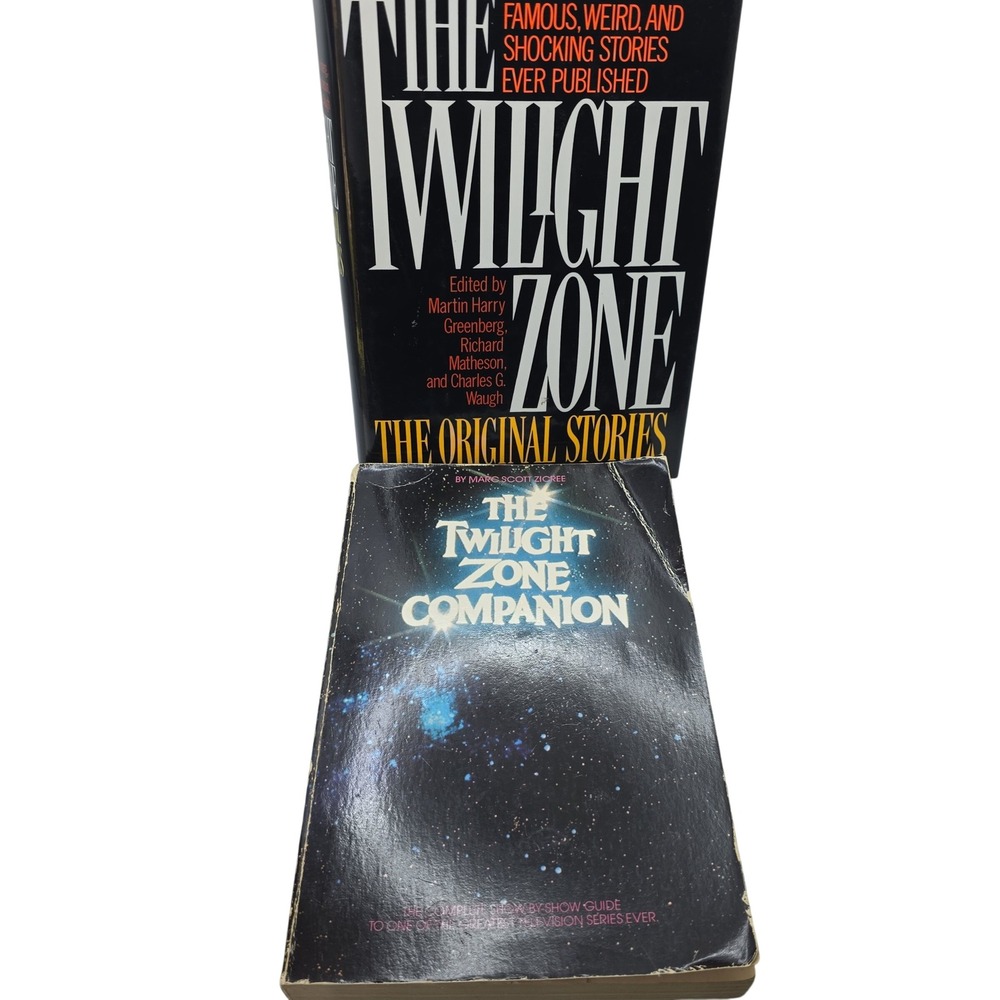 The Twilight Zone Original Stories & Companion Book Lot Marc Scott Zicree